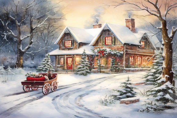 Christmas Scene Background: Elevate Your Holiday Projects