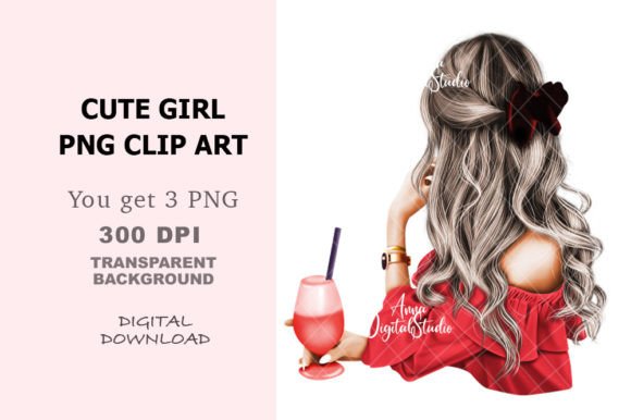Girl Fashion Clip Art and Illustration: A Digital Asset Guide