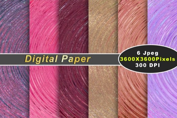 Unlocking Creativity with Shiny Spiral Digital Wrapping Paper